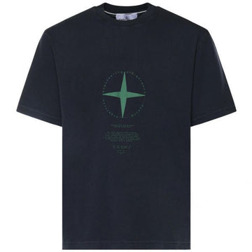 STONE ISLAND Organic Cotton Jersey T-Shirt 157400520 [P]