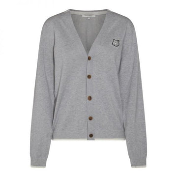 MAISON KITSUNE REGULÄR CARDIGAN MIT BOLD FOX HEAD PATCH (MM00502KT1103-H150) 157416247 [P]
