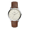 FOSSIL ミニマリストスリム メンズレザー腕時計 FS5439 152888850 [P]