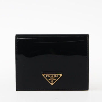 Prada Patent Leather Bi-Fold Wallet 75655890 [P]