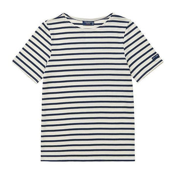 Saint James 9863 ECRU MARINE Unisex T-Shirt 151109231 [P]