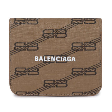 BALENCIAGA シグネチャー BB モノグラム コーティング 財布 594216-210DA-2762 79701586 [P]