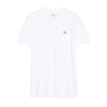 MAISON KITSUNE 26SS Baby Fox Regular Polo Weiß OW00207KP0001 P100 154952251 [P]