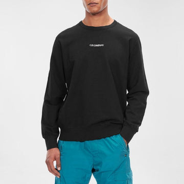 CP Company Logo Printed Sweatshirt 13CMSS161A 002246G 999 49854390 [P]