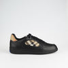 BURBERRY チェックテラスミックスブラックスニーカー8108650 145519583 [P]