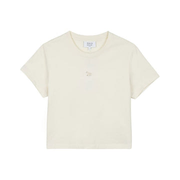 Maison Kitsune Women's Baby Fox Baby T-Shirt Noble Beige MW00105KJ7026-0063 151644284 [P]