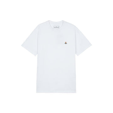 VIVIENNE WESTWOOD クラシック半袖Tシャツオブホワイト3G010013-J001M-A401 150883701 [P]
