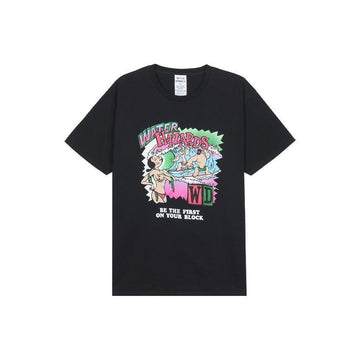 WILD DONKEY ユニセックス HAZARDS Tシャツ ブラック WDCOTS03-001 152890919 [P]