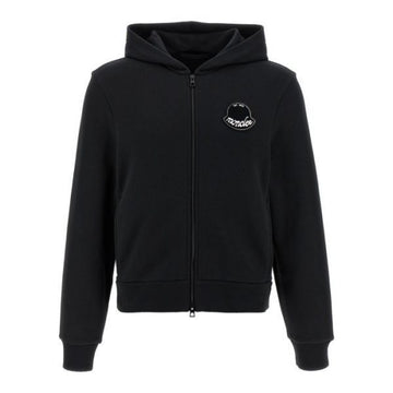 MONCLER Logo-Patch Hoodie-Jacke 149678299 [P]
