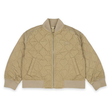 Burberry Kids Quilted Bomber Jacket (Beige) 8104641 12.0, 14.0 126655170 [P]