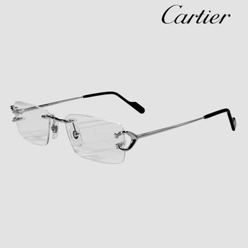 CARTIER Brillen CT0344O 004 Silber 56mm 155629176 [P]