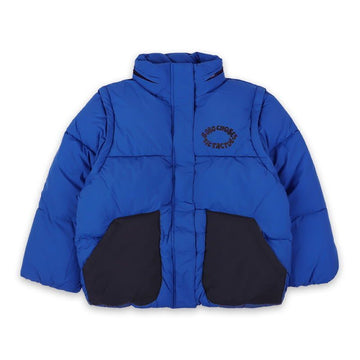 Bobo Choses Kids Tic Tac Toe Anorak Vest Padding Jacket (Blue) B225AC124 421 147245583 [P]