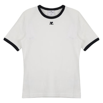 Courreges Contrast Women's Short Sleeve T-Shirt 139992364 [P]