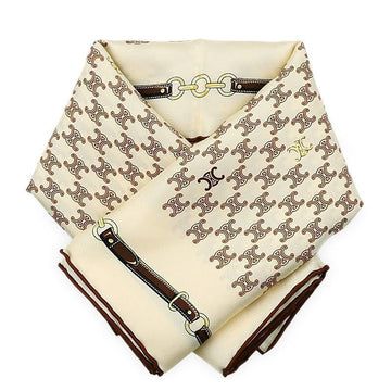 Celine Women's Bandana Heritage Silk Square Scarf 159015389 [P]