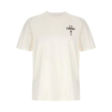 CP Company British Sailor Short Sleeve T-Shirt White 20CMTS174A 110579W 103 153210665 [P]