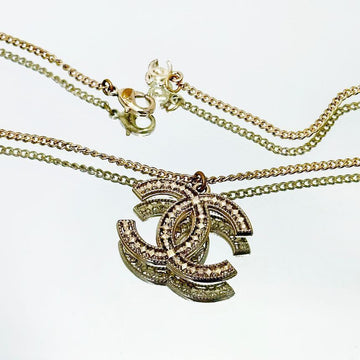 CHANEL Großer CC-Logo Coco Detail Gold Halskette Anhänger 4VCHA19651 117065991 [P]