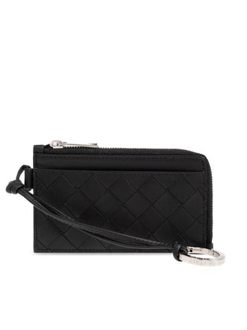 Bottega Veneta Intrecciato L Zip Strap Card Holder 151055404 [P]