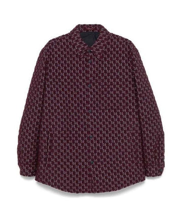 GUCCI Schattenshirt aus Boucle-Wolle mit Jacquard 787904 ZAQ5N 6419 151057137 [P]