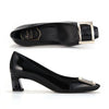 ROGER VIVIER トランペットメタルバックルポンプス 147873426 [P]