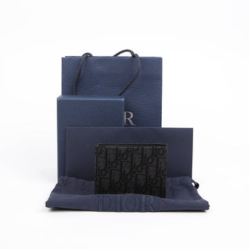 Dior Oblique Jacquard Wallet 158665337 [P]