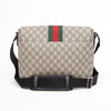 Gucci GG Supreme Canvas Web Messenger Crossbody Bag 158814875 [P]