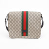 Gucci GG Supreme Canvas Web Messenger Crossbody Bag 158814875 [P]