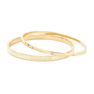 COACH Damen Armreif Armband 463839 GLD 100 (2er Set) 159021512 [P]