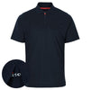 KITON 26SS ネイビーブルー ハーフジップ ポロシャツ UMK1171 K4 158758445 [P]