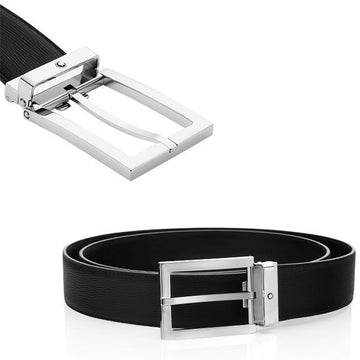 Montblanc Belt 114435 Black Color Belt 35146204 [P]
