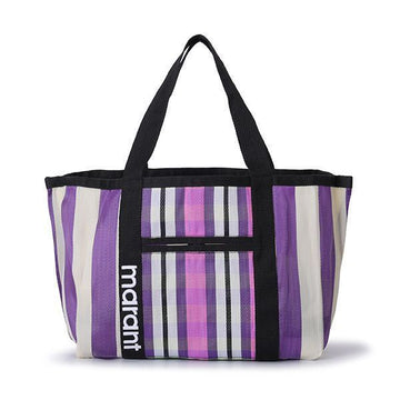 Isabel Marant Darwin Logo Stripe Tote Bag A1X17M 86PE 100788554 [P]