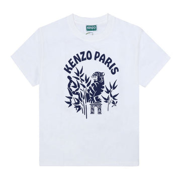 Kenzo Kids Tiger Short Sleeve T-Shirt 155714422 [P]