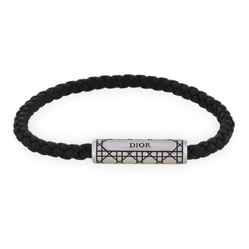 DIOR Männer Canage Woven Lederarmband (Schwarz) 004 153743953 [P]