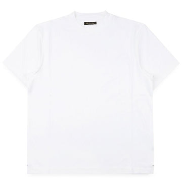 LORO PIANA メンズベーシックコットン半袖(ホワイト) FAM8924 1005 154423218 [P]