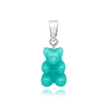 Crystal Haze Jewelry Nostalgia Bear Classic Silver Pendant Bracelet Charm 59897471 [P]