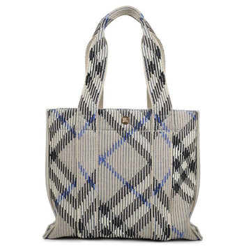 BURBERRY Damen Check Strick Small Tote Bag 131586803 [P]