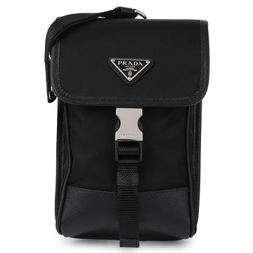Prada Nylon Saffiano Leather Mobile Phone Case 142600139 [P]