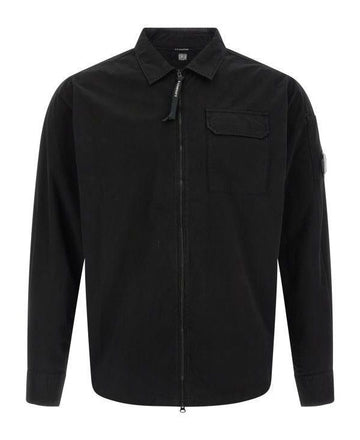 CP Company Gabardine Overshirt Organic Zipper 25FW 151055840 [P]