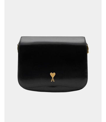 AMI Glazed Leather Paris Bag AL0139 001 151055152 [P]