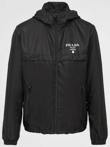 Prada Re-Nylon Hooded Bomber Jacket 133039060 [P]