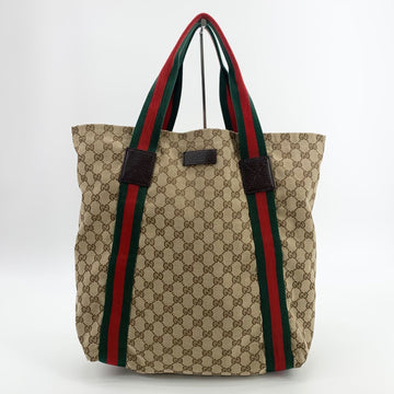 GUCCI GG Jacquard Web Tote Bag 189669 159025537 [P]