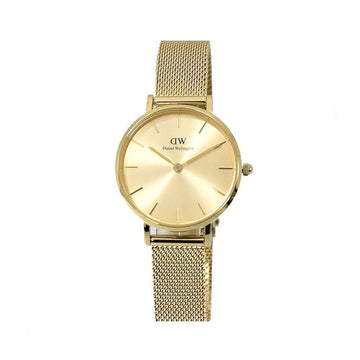 DANIEL WELLINGTON PETITE UNITONE レディース メッシュ クォーツ 28mm 80189364 [P]