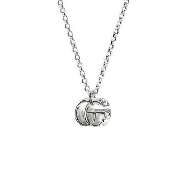 Gucci GG Marmont Silver Necklace 72158855 [P]