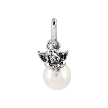 Pandora Charming 793108C01 Charming Mini Cupid Pendant and Dangle Silver Bracelet 139818576 [P]