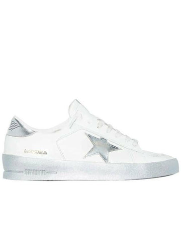 Golden Goose Star Sneakers Silver Heel GWF00128 F002187 80185 133016225 [P]