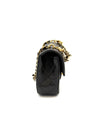 CHANEL パール装飾ミニフラップバッグ ブラック(AS6009) 159027100 [P]