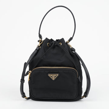 PRADA デュエット バケット トート ショルダーバッグ 158666028 [P]