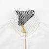 LOUIS VUITTON リバーサブルホワイトドットジップジャケット34サイズ 158739765 [P]