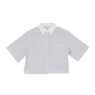 Celine Stripe Crop Shirt Size 36 158740480 [P]