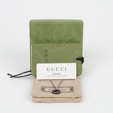 GUCCI Interlocking G Silber Necklace 158741365 [P]