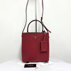 Prada Saffiano Panier Tote Bag Medium Red 159032187 [P]